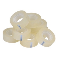 Clear Tape 18mm x 33m Pack of 8    22124