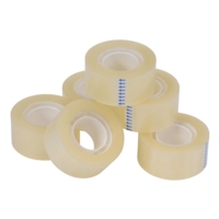 Clear Tape 24mm x 33m Pack of 6   22123