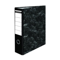 Foolscap Cloud Black Lever Arch Files Box of 10