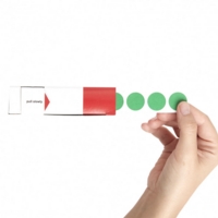 Blick Dispenser Label 19mm Green Pack of 1280