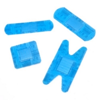 Blue Detectable Plasters Assorted Sizes Box of 100