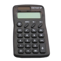 Pocket 8 Digit Calculator 12592 17515LM Black EACH