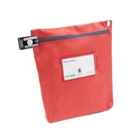 Tamper Evident Cash Bag Red 267mm x 267mm x 50mm