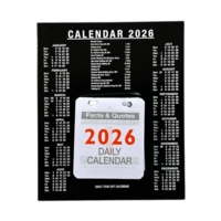 Daily Tear Off Desk Calendar 2026