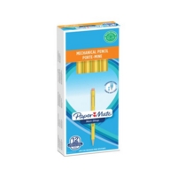 PaperMate Non-Stop Pencils Orange Barrel Box of 12