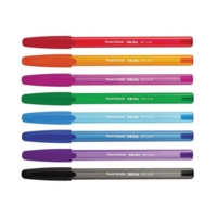 Inkjoy 100 Ball Pen Assorted Coloured Pack of 8 Pens