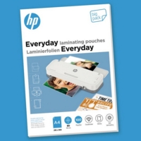 HP Everyday Laminating Pouches A4 160 micron  Box 100   9154