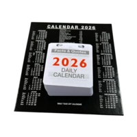 Daily Tear Off Desk Calendar 2026