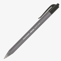Inkjoy 100 Retractable Medium Ballpoint Pens Black Box of 20
