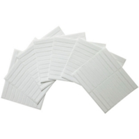 Rectangular White Labels 6mm x 50mm Pack of 140