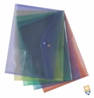 A4+ Assorted Popper Wallets Business Card Holder Pack of 5