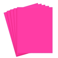 A4 Neon Pink 80gsm Paper Ream of 500 Sheets