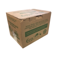 Heavy Duty Clear Bin Bags Dispenser Box 75 Bags