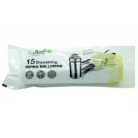 Drawstring 50L Swing Bin Liners Roll of 15