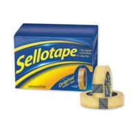 Sellotape Original Tape 24mm x 33m Box of 6