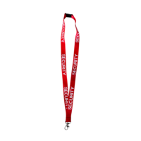 Printed 20mm SECURITY Lanyard with Hook & Clip