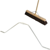 Metal Stay for Wooden Broom Fits 18" and 24" Heads