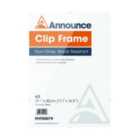 A3 Metal Clip Frame EACH