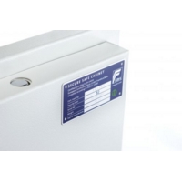 Fortress 24L Security Safe Key Lock White