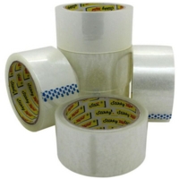 Parcel Tape CLEAR 48mm x 66m Pack of 6   245121836