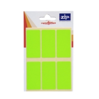 Rectangular Green Labels 25mm x 50mm Pack of 24