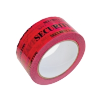 Tamper Evident Security Tape Tegracheck 48mm x 50m Red