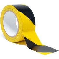 Hazard Tape Yellow/Black 50mm x 33m