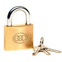 Security Brass Effect 32mm Padlock