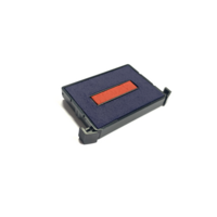 Trodat Replacement Ink Pad Red Blue Stamp 4760/4750/4755 Pk2