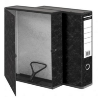 A4 Cloud 75mm Clip Closure Box Files Box of 10