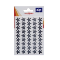 Self-Adhesive Silver Star Stickers Pack of 135